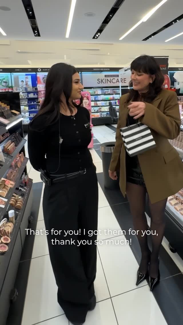 The HY-GLAM CONCEALER is available to try in ALL SEPHORA US & Select Canada STORES!!! ❤️ I popped into @sephoracanada recently, where I got to help one of the AMAZING BEAUTY ADVISORS find her PERFECT SHADE!! @sephora #hyglamconcealer #natashadenona #explore #natashadenonabeauty by @natashadenona