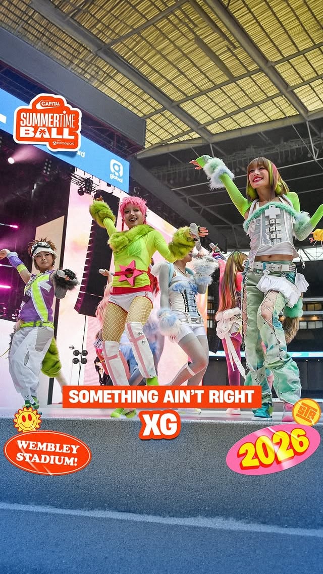 How am I supposed to focus when XG ate uppp their performance at Wembley Stadium like this !!!Catch Capital Buzz Artist @xgofficial full performance and all the rest of the show action over at @capitalofficial #CapitalSTB #XG #ALPHAZ by @capitalbuzz