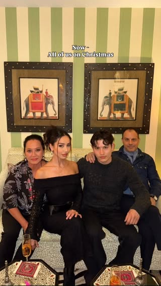 My parents then versus now 🥹 + brother @ari_elgharsi 
#parents #marriage #love #morocco #korea