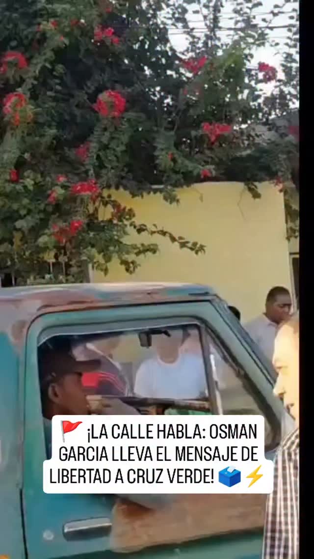 ​🚀 ¡DATO MATA RELATO! El contacto directo no se negocia. En un despliegue casa por casa, el dirigente regional Osman García @osmangarcia11 ha tomado el pulso de la "Urb. Cruz Verde" en Coro, uno de los sectores más emblemáticos y populares de la ciudad. El mensaje que resuena en cada puerta es uno solo: la urgencia de un cambio real y la exigencia de elecciones libres con María Corina Machado al frente. 🛑⚠️​🕵️‍♂️ EL DATAZO:​El termómetro en Cruz Verde: Cruz Verde es clave en el mapa político de Coro. La receptividad en este sector popular confirma que la necesidad de cambio no es un discurso de élites, sino un clamor urgente de la base social.​Mensaje sin intermediarios: Mientras algunos apuestan por el aislamiento, el despliegue casa por casa permite recoger las angustias reales de la gente, conectando la estrategia política nacional con el problema del vecino de a pie.​La meta clara: La constancia en la calle es la única forma de blindar la ruta electoral. Llevar el mensaje de María Corina Machado directamente al hogar es lo que fortalece la organización de cara a la exigencia de elecciones transparentes.​#TeGustaEsteDato porque en la calle es donde se construye el futuro. Cuando la dirigencia camina y escucha, el compromiso se transforma en organización. ¡La fuerza de Falcón se siente en cada visita! 👊⚡​👇 ¿Qué opinas de la receptividad que está teniendo el mensaje de cambio en los sectores populares de Coro? ¡La caja de comentarios es tuya, vamos a debatir con altura! 💬🗣️​#TeGustaEsteDato #Coro #Falcón #CruzVerde OsmanGarcia by @tegustaestedato