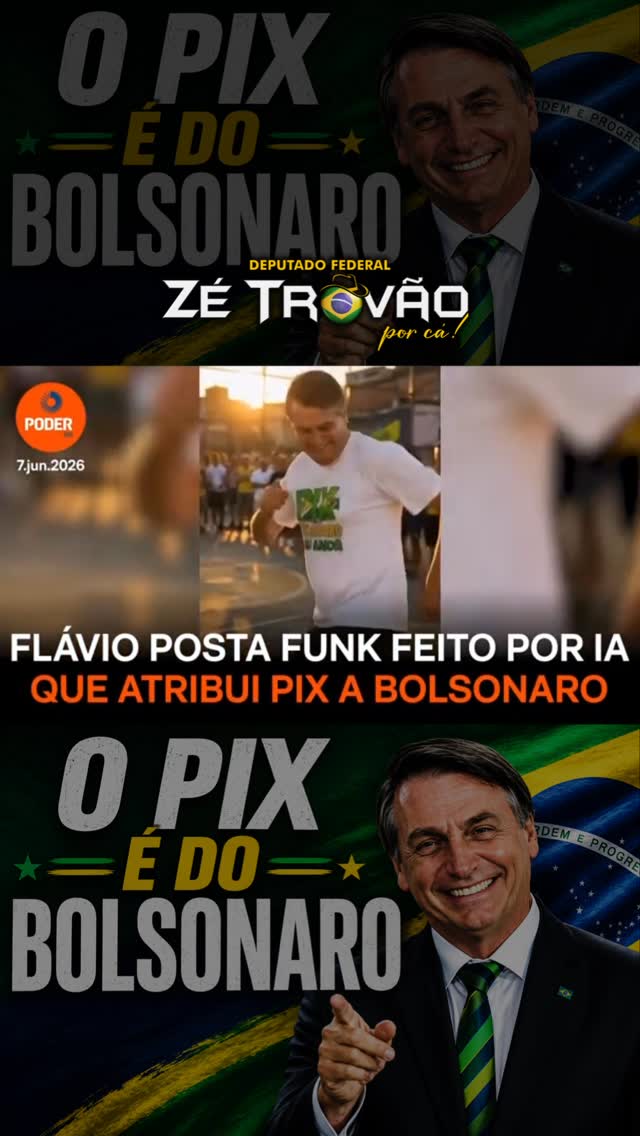 Pix é do Bolsonaro! by @zetrovaodeputado