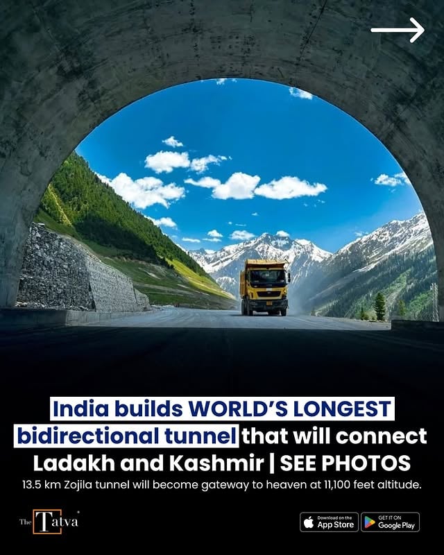 Every year, heavy snowfall and avalanches shut the dangerous Zojila Pass, cutting Ladakh off from the rest of India for months. But that long-standing reality is now closer to changing.

Engineers have completed the final breakthrough of the Zojila Tunnel, finishing excavation of the 13.5-km tunnel being built at an altitude of nearly 11,500 feet.

Once operational, the tunnel will provide all-weather road connectivity to Ladakh, ending the region’s dependence on a pass that remains vulnerable to snow, landslides, and avalanches.

The project is expected to be completed by the end of 2027.

The tunnel is likely to transform life in the high-altitude region by ensuring smoother movement of essential supplies, boosting trade, and opening Ladakh to tourism even during harsh winter months.

But its biggest importance may be strategic.

Ladakh lies close to India’s sensitive frontier with China, making year-round access crucial for defence movement and military preparedness. The tunnel is expected to help faster movement of troops, weapons, equipment, and supplies in all seasons.

Officials and infrastructure experts have described the Zojila Tunnel as one of India’s most important strategic road projects because it can keep Ladakh connected even when winter shuts the mountains.

The work, however, has been anything but easy.

Peda Subbaiah, Director of the Zojila Project, said the team had to battle extreme weather, difficult terrain, and high-altitude conditions. He said engineers used the Austrian drill-and-blast method, which allows the tunnel to be shaped as excavation progresses.

He also called it the world’s longest high-altitude tunnel.

With tunnelling now complete, the project will enter its next phase, including road surfacing, ventilation, lighting, safety systems, and other internal works needed before the tunnel can open.

Harpal Singh, CEO and Project Head, said the tunnel will reduce travel time across the Zojila Pass from nearly three-and-a-half hours to just 20 minutes. He added that the remaining work is expected to be completed within 18 months.
