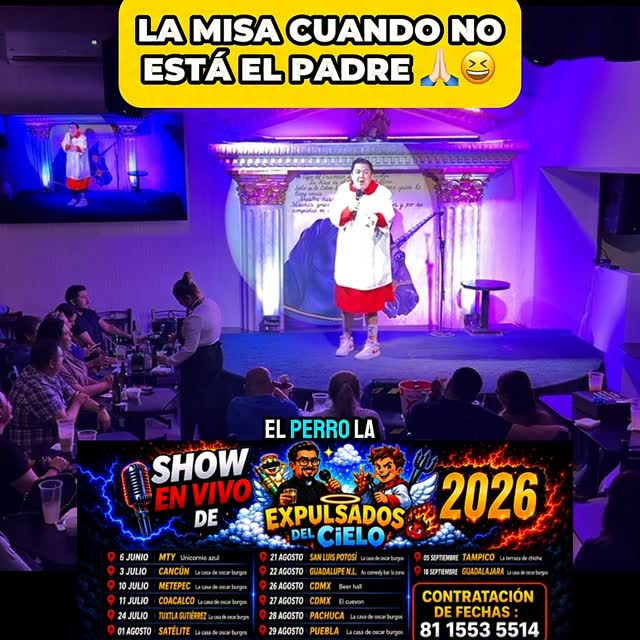 Expulsados del cielo show en vivo🎙️🎭#comedia #humor #chistes #comediantes #expulsadosdelcielo by @ronygarciagarces