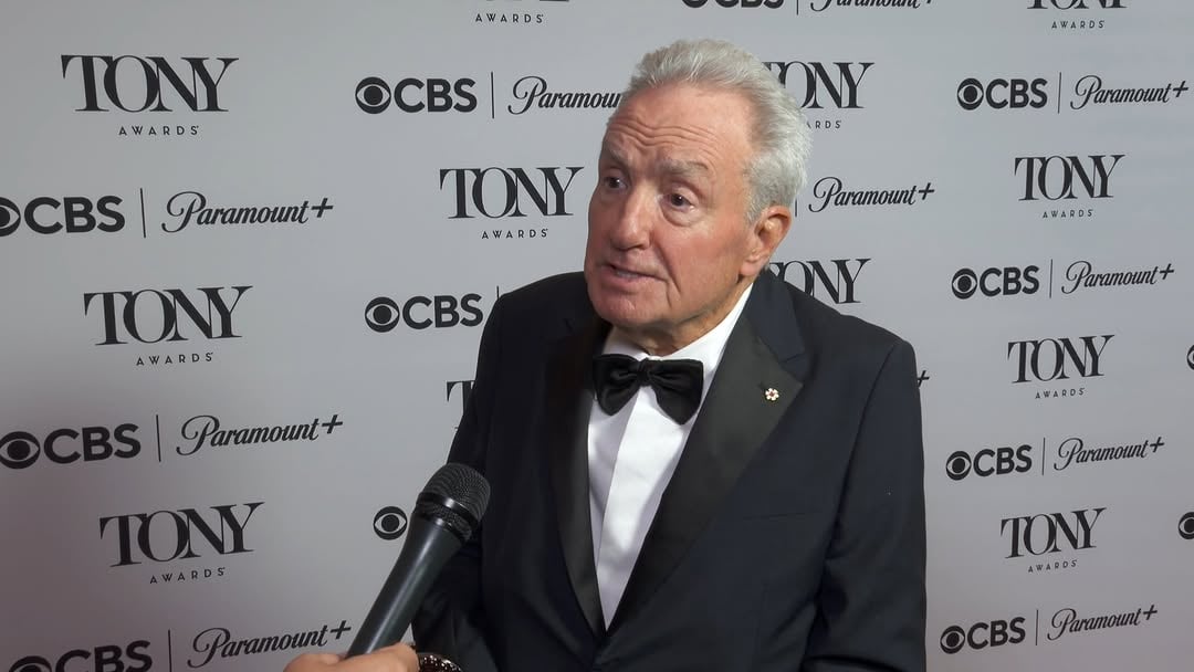 Lead producer Lorne Michaels on his Best Musical winner, @schmigadoon - “It’s funny and it's moving and it's a really good time." by @theatermania