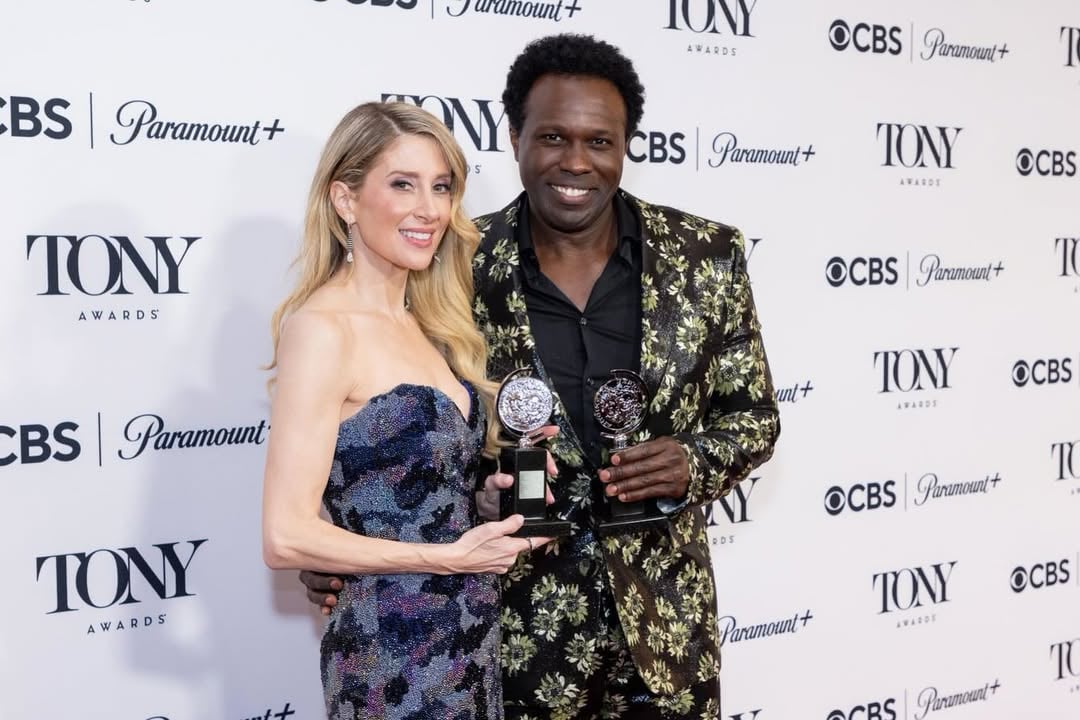 Tony winners - strike a pose! See the stars pose with their gongs after last night’s glorious ceremony at Radio City Music Hall. Photos by Tricia Baron #TonyAwards #Musicals by @theatermania