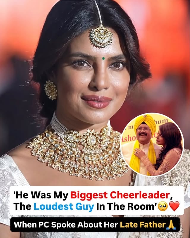 Priyanka Chopra might have been one of the biggest actors in the world, but in her heart, she will always be her “Daddy’s lil girl.” Over the years, the 43-year-old has expressed her admiration, respect, and close bond with her father.To commemorate his meaningful memories, she inspired herself to draw a tattoo about him on her hand.The actress has been emotive about her father, remembering him at every milestone and honoring him at the interviews. Being vocal about his teachings, she often took his words as a guiding light and proceeded towards her goals.Let’s take a look at the times Priyanka Chopra spoke about her father.“Nick is exactly the kind of person my dad would have picked for me if he had a choice,” she said during her interview with Mythical Kitchen’s Last Meals, before adding, “My dad’s first love was music.Priyanka Chopra honored her father with the tattoo a couple of months before he passed away. During the interview with Jimmy Fallon for.....‘The Tonight Show, she said, “I was very close to my father. He was my greatest champion, my biggest cheerleader, like the loudest guy in the room. You know if I’d win an award he’d be like,‘Ahh!’”📸- Getty images #priyankachopra #aa
