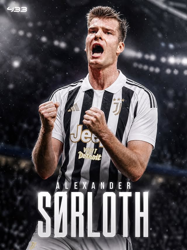 🚨 𝐁𝐑𝐄𝐀𝐊𝐈𝐍𝐆: Juventus and Alexander Sørloth have reached an 𝘼𝙂𝙍𝙀𝙀𝙈𝙀𝙉𝙏 on the contract, reports @matte.moretto 🤝

Sørloth has given his consent and has expressed his willingness to join the Italian side 🇮🇹 

Juventus are now in talks with Atlético; there have been recent contacts between the two clubs 💰