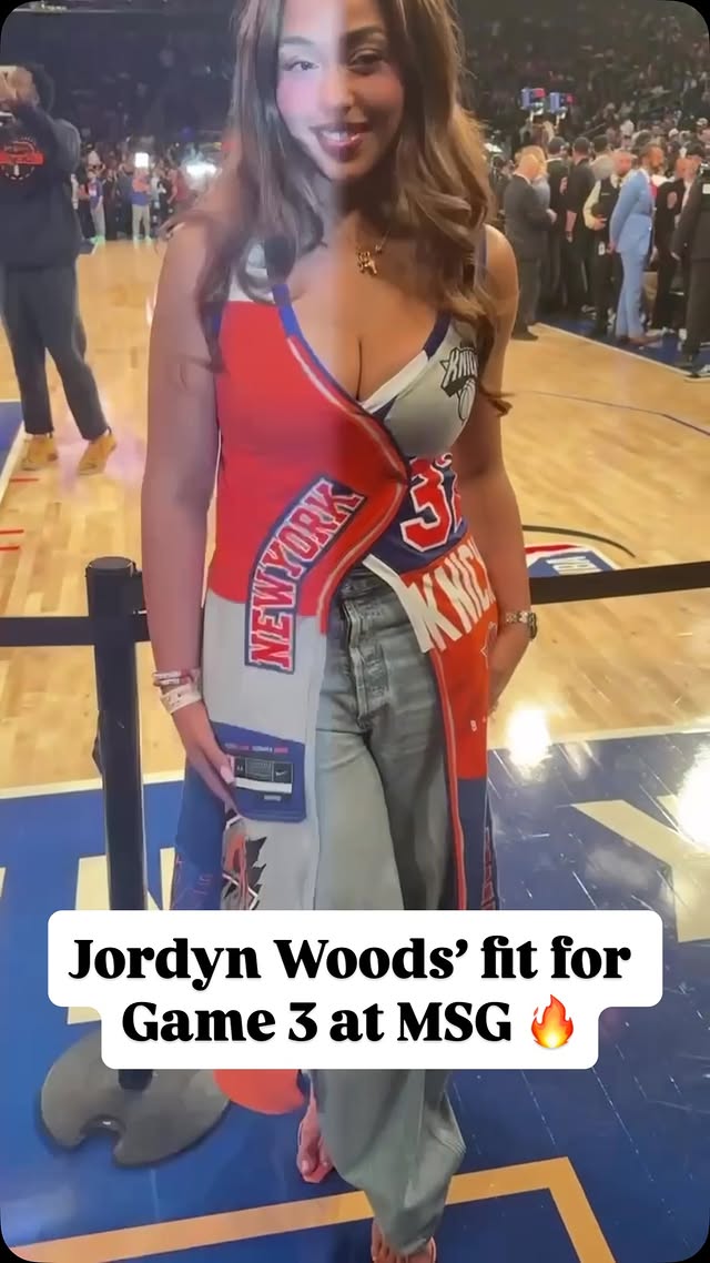 KAT’s fiancée is not messing around when it comes to fashion 👏#nbafinals #nbaonespn