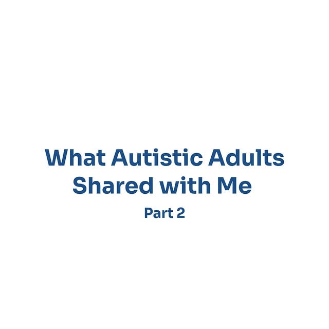 Over the past few weeks, I’ve been asking Autistic adults to reflect on their experiences in ABA therapy and share what they wish the professionals working with them had understood.Their responses have been thoughtful, practical, heartbreaking, and insightful.I believe anyone who works with children—whether in ABA, speech therapy, occupational therapy, education, or any other helping profession can learn something from listening to these perspectives.I don’t share these reflections because I think every experience with ABA is the same. I share them because the voices of the people who experienced these therapies deserve to be part of the conversation.Sometimes the most important lessons come years later, when children grow up and are finally able to tell us what helped, what hurt, and what they wish we had known.Thank you to everyone who has trusted me with their stories and reflections 💜#hunger4words #aac #autism #slp by @hunger4words