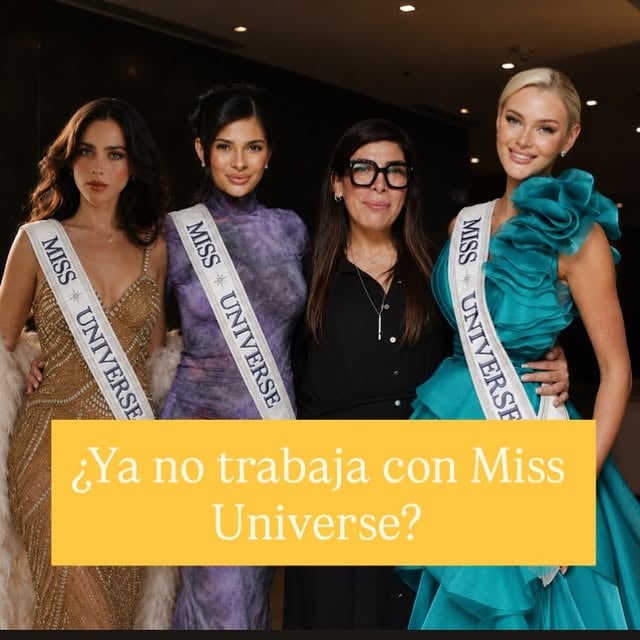 ¿La mánager de Fátima, Sheynnis y Victoria ya no trabaja con la organización de Miss Universe?😱

En sus historias más recientes, Dyana Isabel Buentiempo ha compartido publicaciones relacionadas con nuevas oportunidades laborales, lo que ha generado especulaciones entre los seguidores del certamen sobre una posible salida de la organización Miss Universe.

Hasta el momento no existe un anuncio oficial que confirme su situación laboral, pero muchos fans han comenzado a notar señales que podrían indicar el fin de una importante etapa en su carrera dentro del universo de Miss Universe.

De parte de los fans de Fátima Bosch, Miss Universe 2025, queremos expresarle nuestro más sincero agradecimiento por el cariño, la dedicación y el profesionalismo con los que acompañó y cuidó a nuestra reina durante su reinado. Su trabajo, apoyo y compromiso fueron fundamentales para que Fátima viviera una experiencia inolvidable.

Le deseamos mucho éxito en todos los proyectos que emprenda a partir de ahora. Estamos seguros de que su talento, experiencia y pasión la llevarán a alcanzar nuevos logros profesionales.

¡Gracias por todo, Dyana! ❤️👑✨

#FatimaBosch #MissUniverse2025 #TeamFatimaBosch #DyanaIsabelBuentiempo #MissUniverse ✨