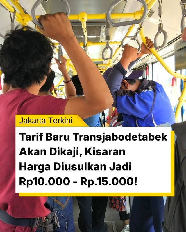 Rencana penyesuaian ongkos rute penyangga ini tentu jadi perhatian besar, terutama bagi kita yang mengandalkan moda transportasi publik untuk mobilitas harian menuju pusat ibu kota.

Walaupun masih berupa usulan dalam tahap pengkajian, perubahan biaya operasional ini dipastikan bakal langsung memengaruhi kalkulasi pengeluaran bulanan para komuter pengguna bus yang berjuang mencari nafkah di Jakarta.

Kalau usulan ini benar-benar disahkan, menurut kamu apakah fasilitasnya sudah sebanding dengan harganya, Jakartans?

#JakartaTerkini