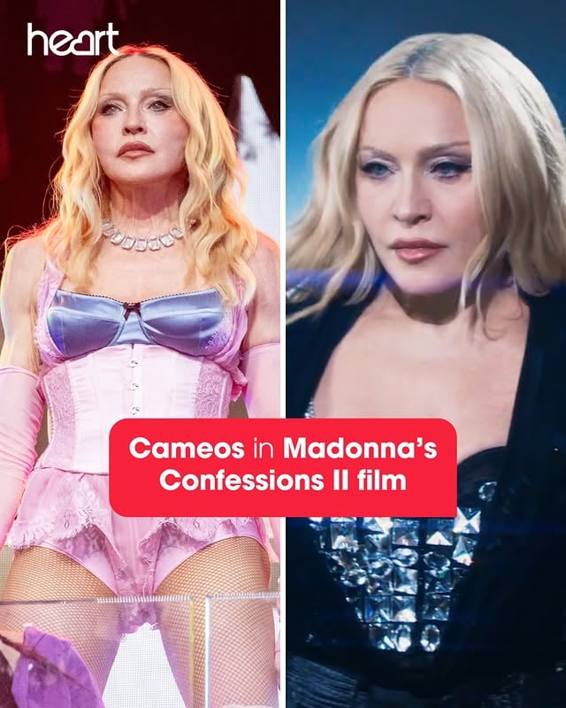 Benedict Cumberbatch dancing in Madonna’s music video was not on our 2026 bingo card…👀Madonna had a star studded line up in her recent music video for ‘Confessions II - The Film’, with the likes of Sabrina Carpenter, Richard E. Grant and Cole Palmer making an appearance. 🙌💗Who was your favourite cameo?📷YouTube by @thisisheart