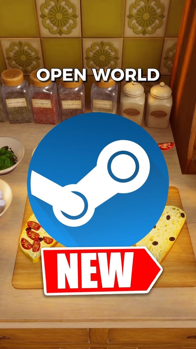 New CO-OP Open World Simulator PC Game Where You And Your Friends Open A RestaurantVacation Cafe Simulator#steam #pcgames #vcssummerpartner by @gromo_gaming