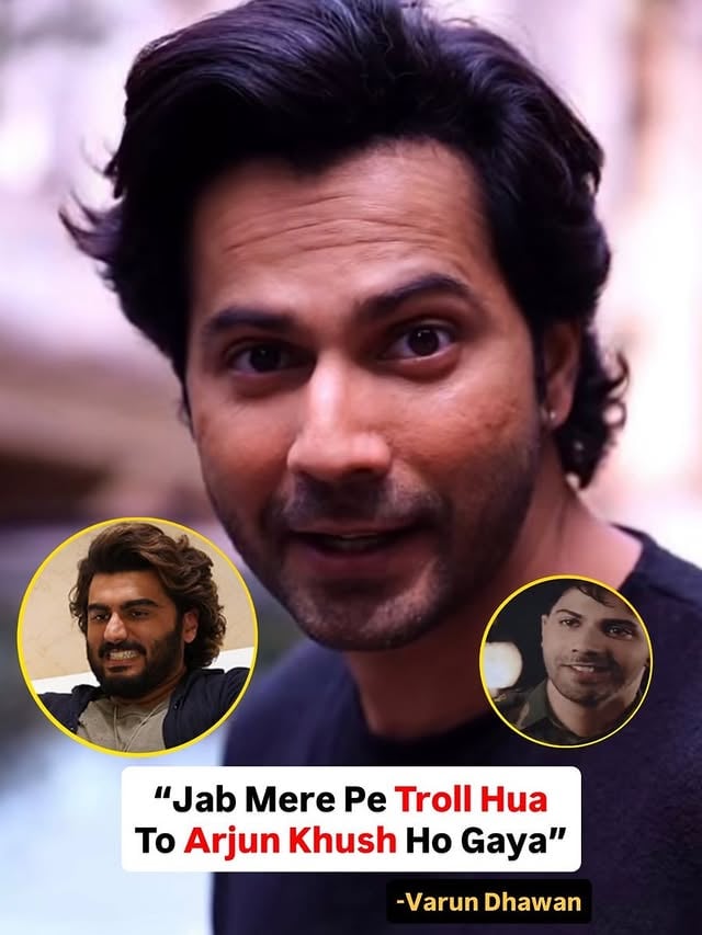 It was before Border 2’s release when a meme showing Varun Dhawan with a crooked smile wearing an army uniform started circulating. Reacting to the meme, the actor said, “True story, jab ye aaya to maine bola maine pehna kab uniform. Border to maine abhi ki hai. Ye uniform Border ki nahi hai, ye baal aise nahi the. Ye jo chehra hai ye ABCD 2 ka hai aur body to meri hai hi nahi. Poora AI hai ye photo (When this came out, I wondered when I had worn this uniform. I did Border right before this. The uniform here is not from Border. The hair is all off. The face is from ABCD 2 and the body is not mine. This is all AI).” “2026 mein aisa kaunsa manushya hai jiski trolling nahi hoti. Hum thoda rukte hain ki iski aaj mere se zyada ho jayegi to mere se aage nikal jayega. Jab mere pe aaya to Arjun khush ho gaya tha “#varundhawan #meme #arjunkapoor #gs #bollywood